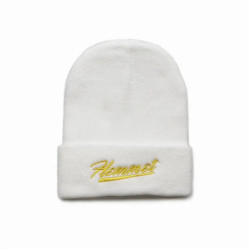 The Hemmet® White Beanie