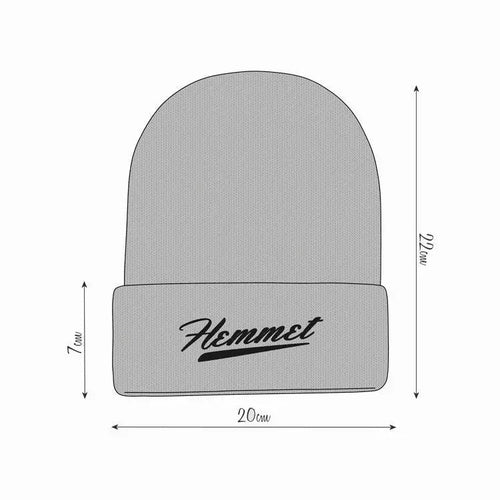 The Hemmet® White Beanie